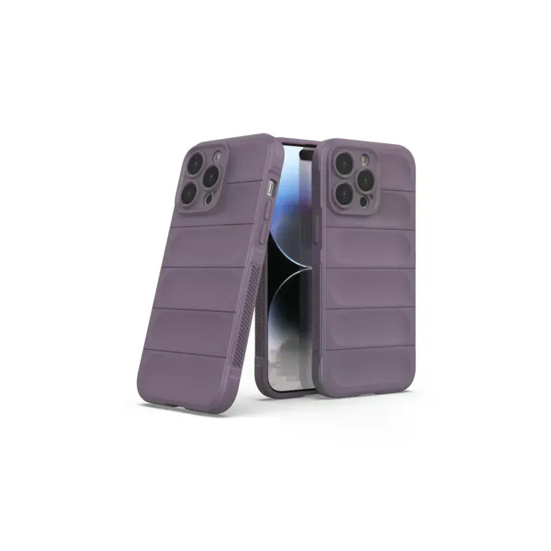iPhone 15 Pro Kılıf Optimum Silikon - Mor