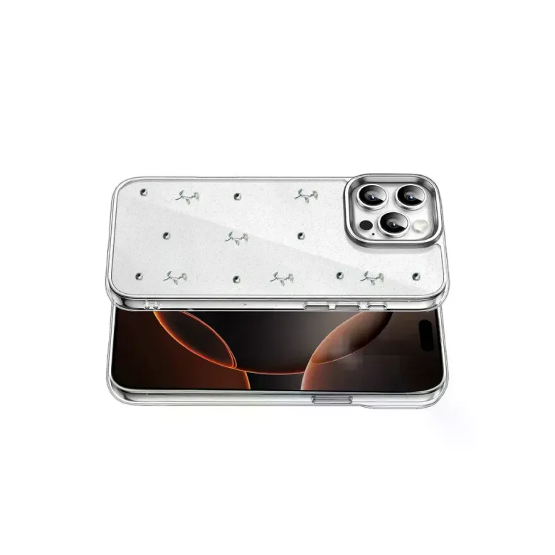 İphone 15 Pro Max Fiyonk Desenli Kapak - Desen 4