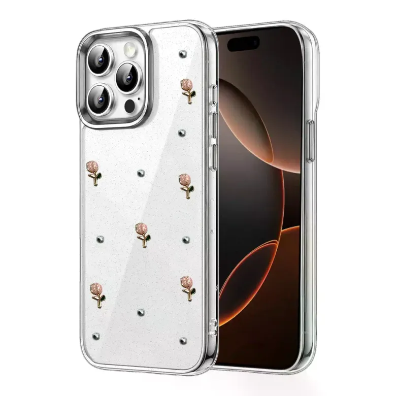 İphone 15 Pro Max Fiyonk Desenli Kapak - Desen 6