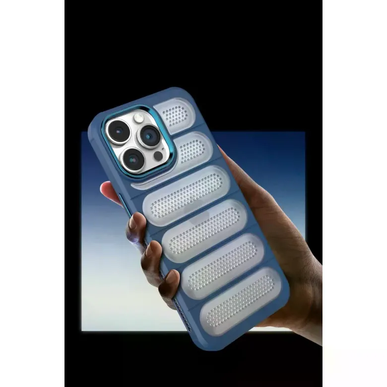 İphone 15 Pro Max Kılıf Airmax Silikon Kapak - Siyah