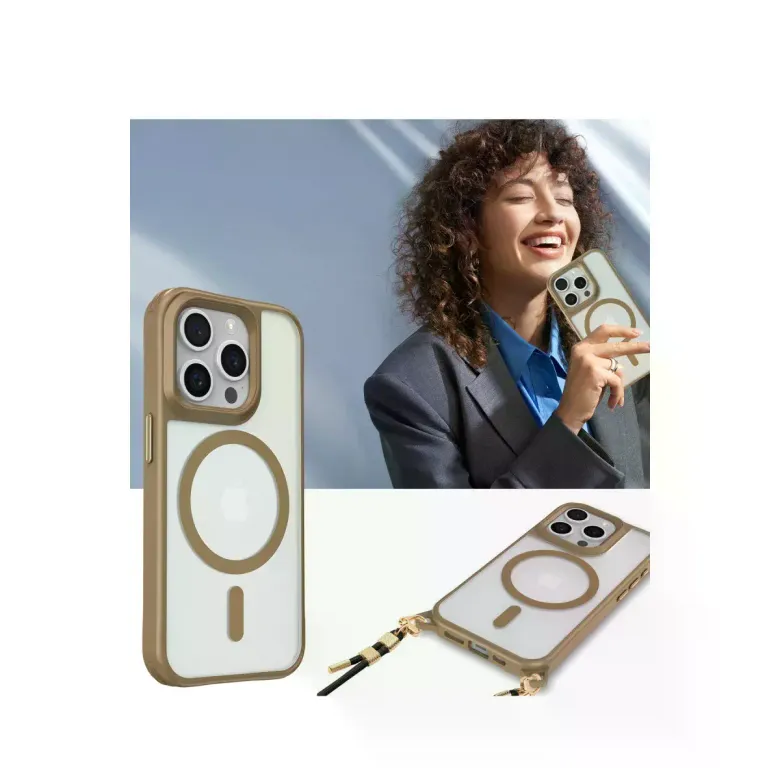 İphone 15 Pro Max Kılıf Enka Magsafe Silikon Kılıf - Siyah