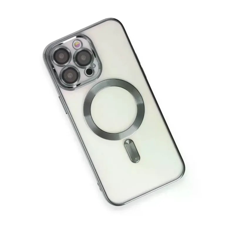 iPhone 15 Pro Max Kılıf Kross Magneticsafe Kapak - Titan Gri