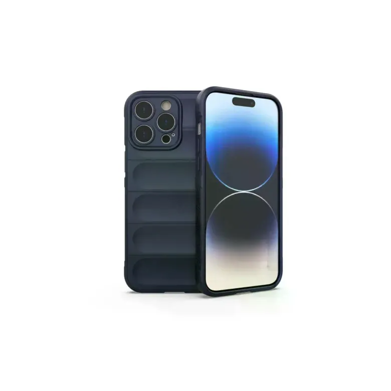 iPhone 15 Pro Max Kılıf Optimum Silikon - Lacivert
