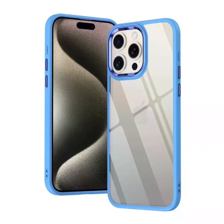 iPhone 15 Pro Max Kılıf Power Silikon - Lila