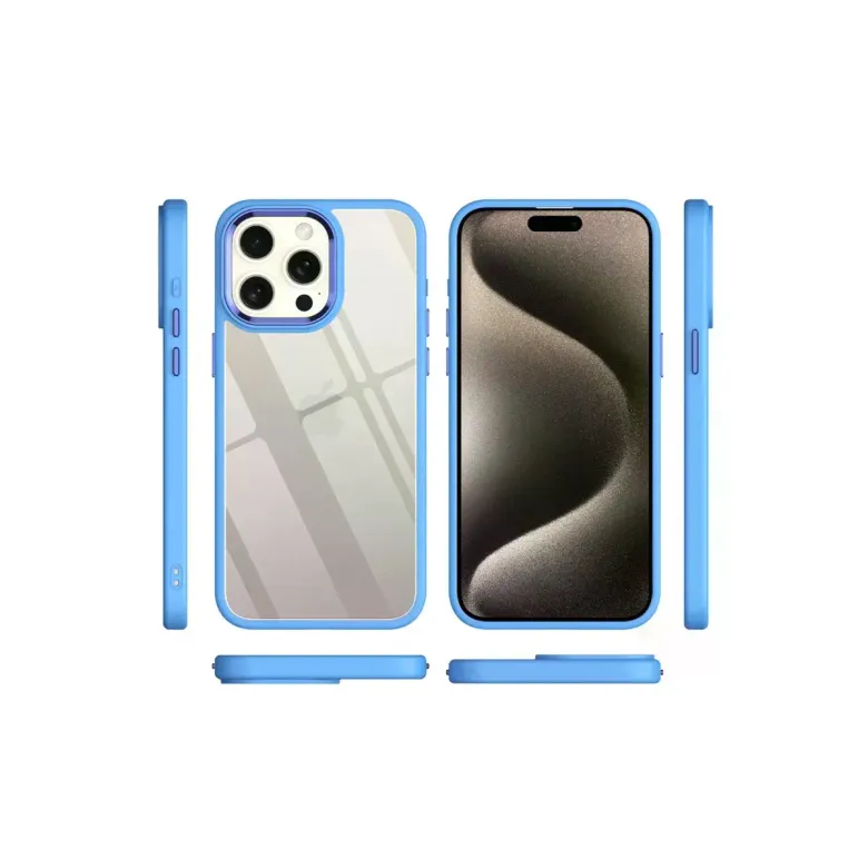 iPhone 15 Pro Max Kılıf Power Silikon - Lila