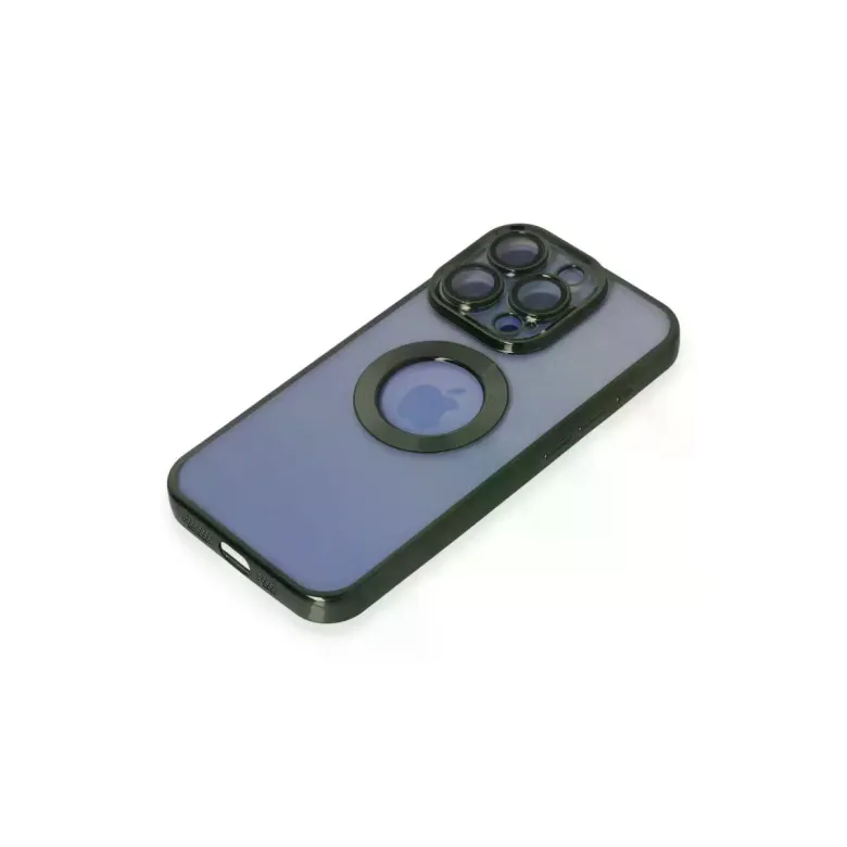iPhone 15 Pro Max Kılıf Slot Silikon - Köknar Yeşili
