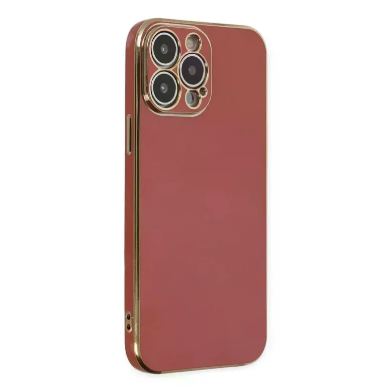 iPhone 15 Pro Max Kılıf Volet Silikon - Kırmızı
