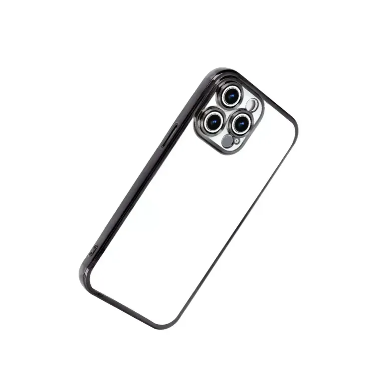 İphone 15 Pro Max Razer Lensli Silikon - Siyah