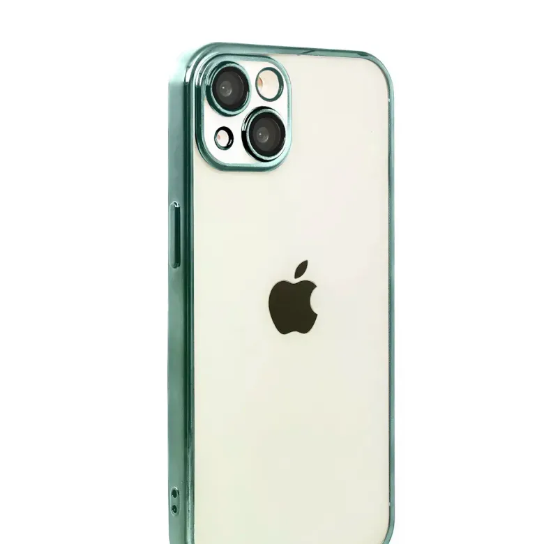 İphone 15 Razer Lensli Silikon - Yeşil