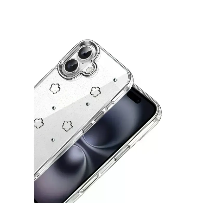 İphone 16 Fiyonk Desenli Kapak - Desen 2