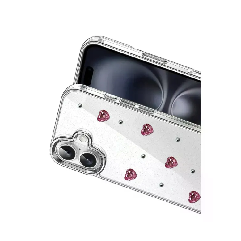 İphone 16 Fiyonk Desenli Kapak - Desen 3