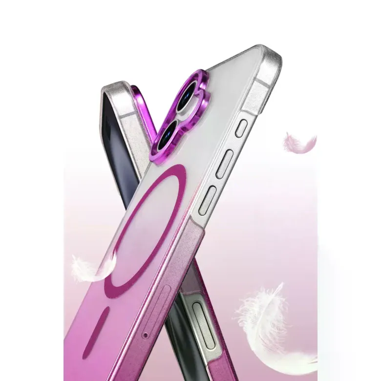 İphone 16 Glossy Magsafe Kapak - Çöl Titanyum