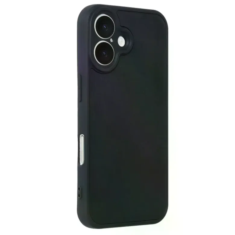 İphone 16 Kılıf Aras Deri Kapak - Siyah