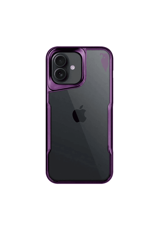 iPhone 16 Kılıf Boyi Silikon Kapak - Derin Mor