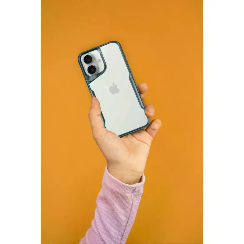 İphone 16 Kılıf Boyi Silikon Kapak - Turkuaz