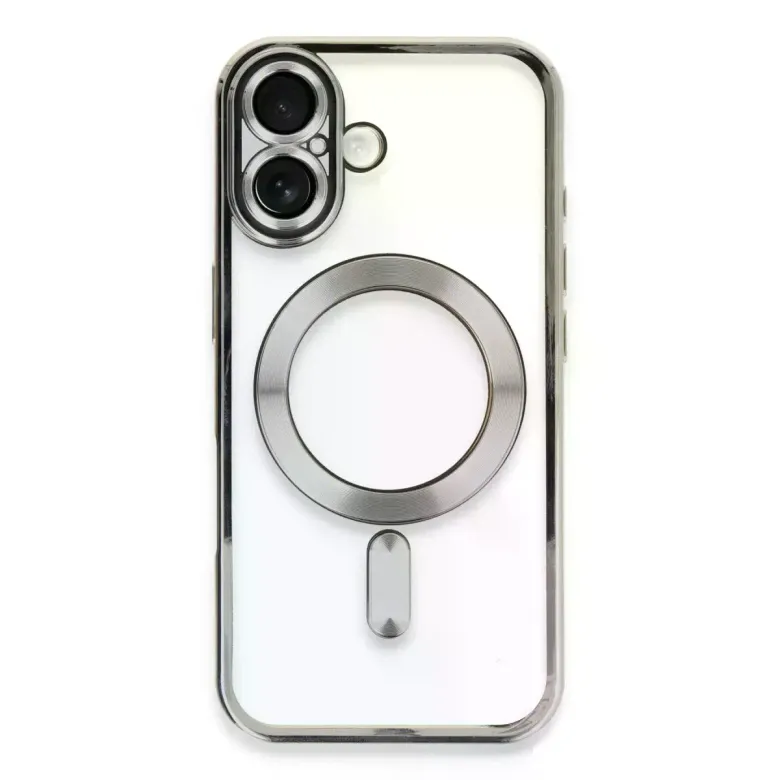 İphone 16 Kılıf Kross Magneticsafe Kapak - Gümüş