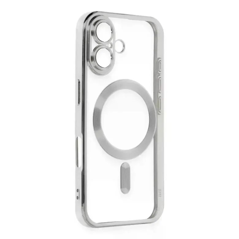 İphone 16 Kılıf Kross Magneticsafe Kapak - Gümüş