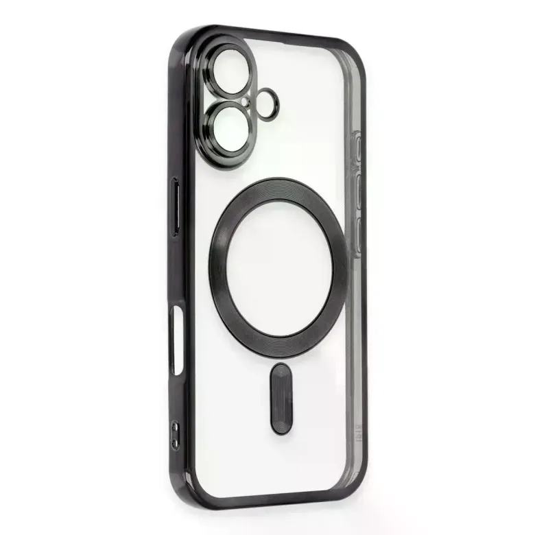 İphone 16 Kılıf Kross Magneticsafe Kapak - Siyah