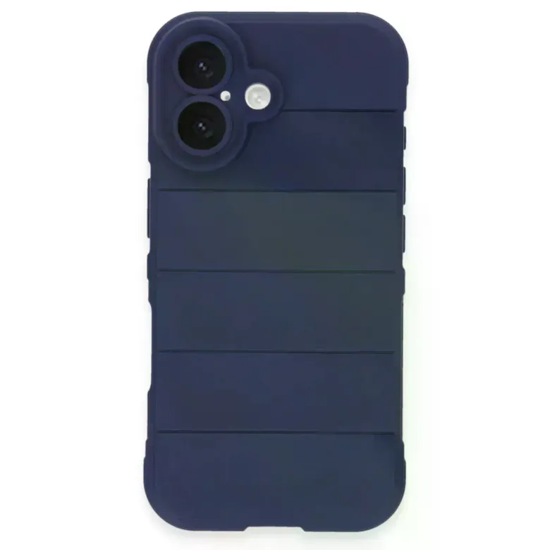 İphone 16 Kılıf Optimum Silikon - Lacivert
