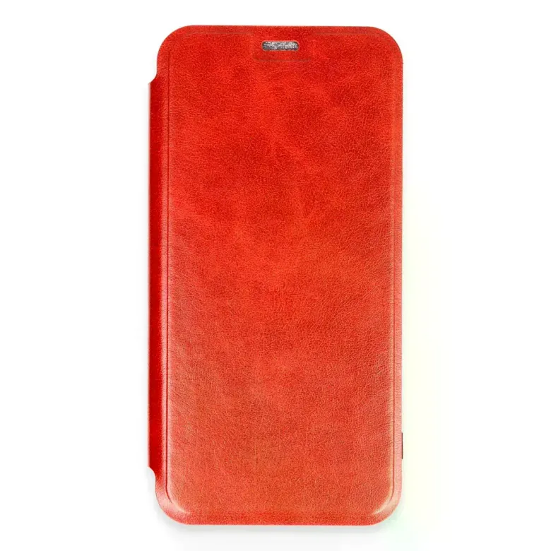 İphone 16 Plus Kılıf Flip Cover - Kırmızı