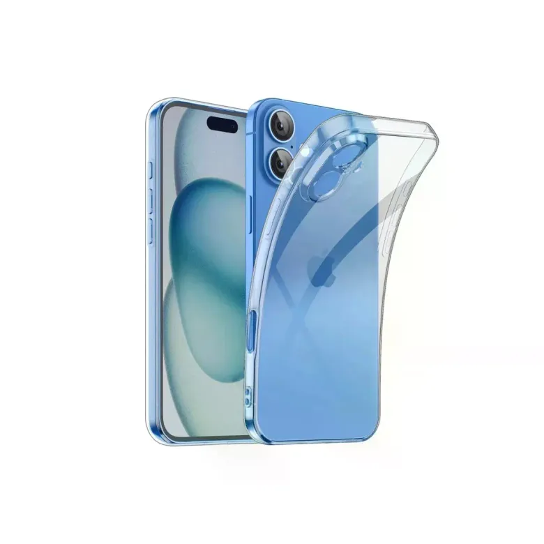 İphone 16 Plus Kılıf Lüx Şeffaf Silikon