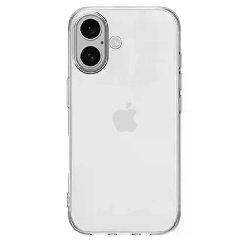 İphone 16 Plus Kılıf Lüx Şeffaf Silikon