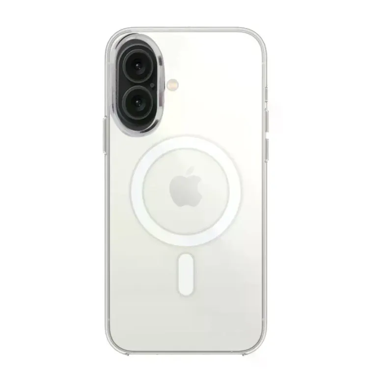İphone 16 Plus Kılıf Pc Real Magsafe Kapak - Şeffaf
