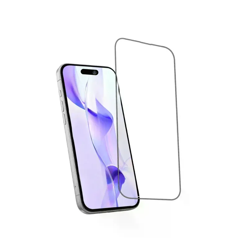 İphone 16 Pro Bilvis 5in1 3d Magic Cam Ekran Koruyucu - Siyah