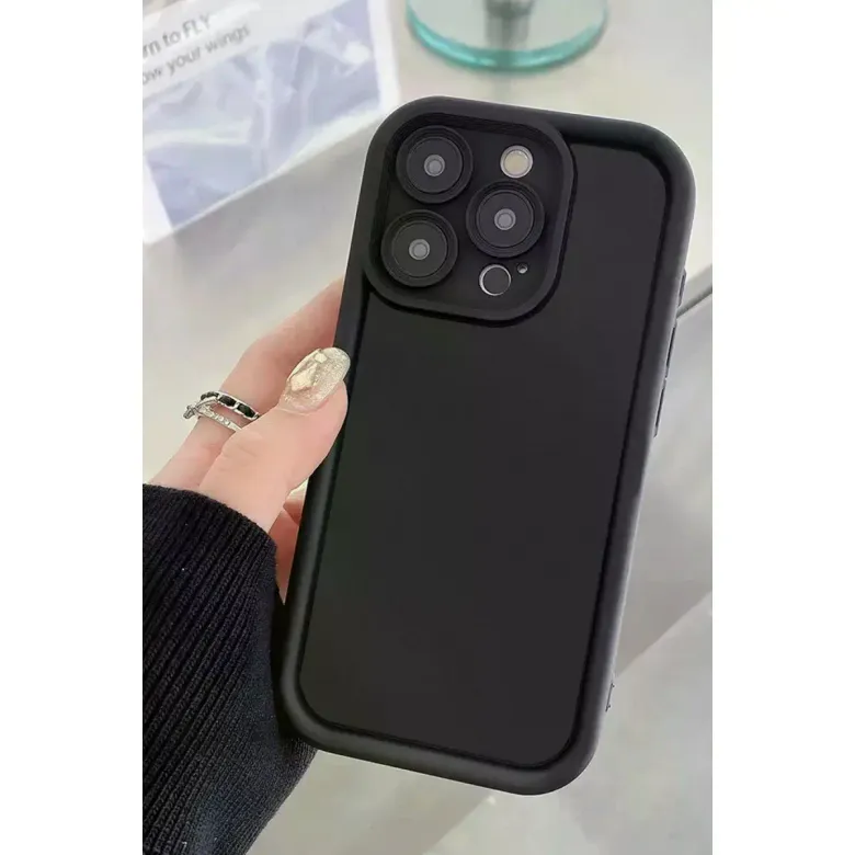 İphone 16 Pro Kılıf Viera Silikon - Koyu Yeşil