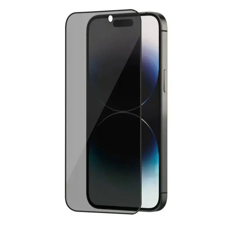 İphone 16 Pro Max Bilvis 3x Ar Hayalet Cam Ekran Koruyucu - Siyah