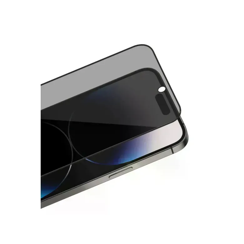 İphone 16 Pro Max Bilvis 3x Ar Hayalet Cam Ekran Koruyucu - Siyah