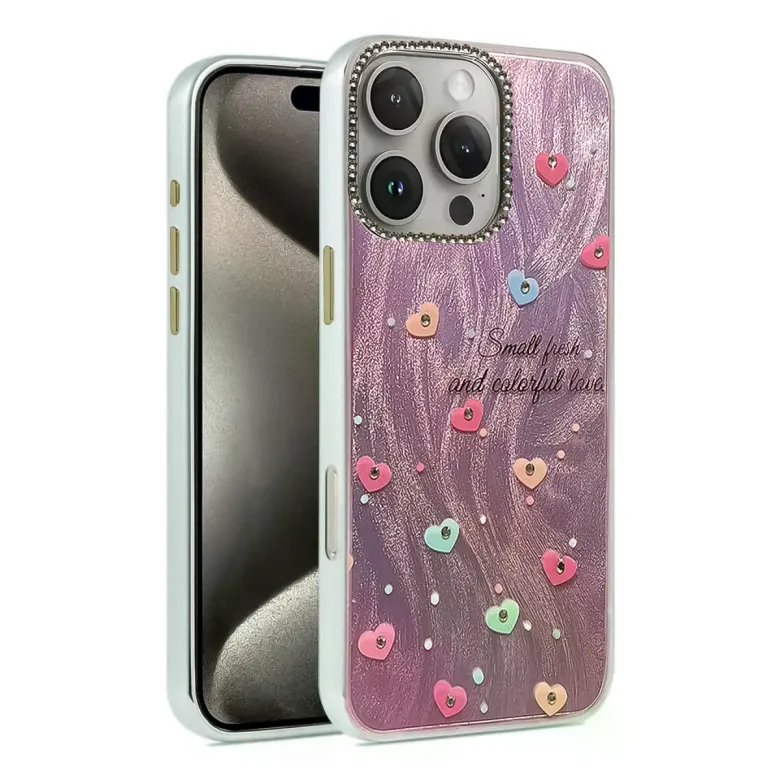 İphone 16 Pro Max Kılıf Blade Aynalı Desenli Kapak - Desen 8