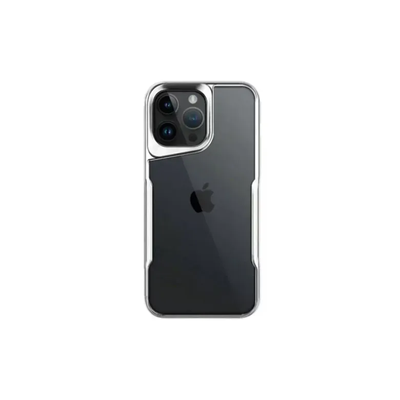 İphone 16 Pro Max Kılıf Boyi Silikon Kapak - Gümüş