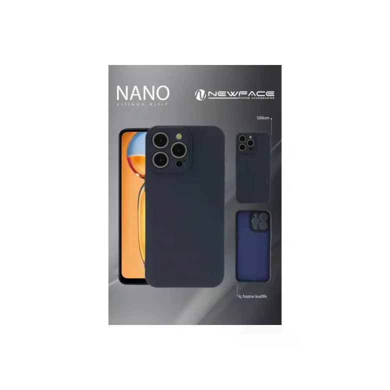 İphone 16 Pro Max Kılıf Nano İçi Kadife Silikon - Kırmızı