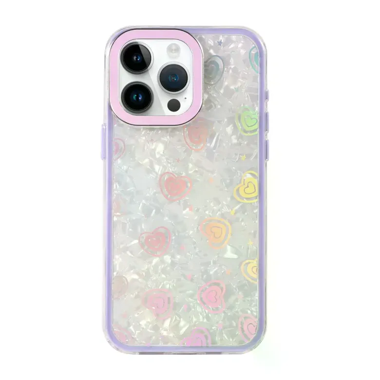 İphone 16 Pro Max Lumi Desenli Kapak - Mor