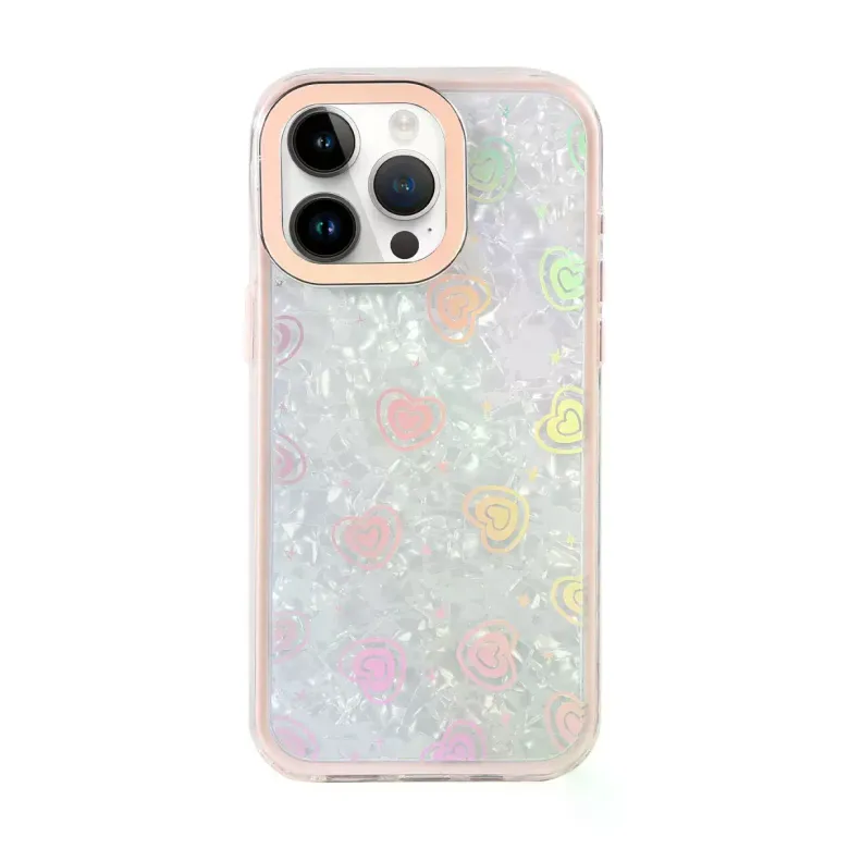 İphone 16 Pro Max Lumi Desenli Kapak - Pembe