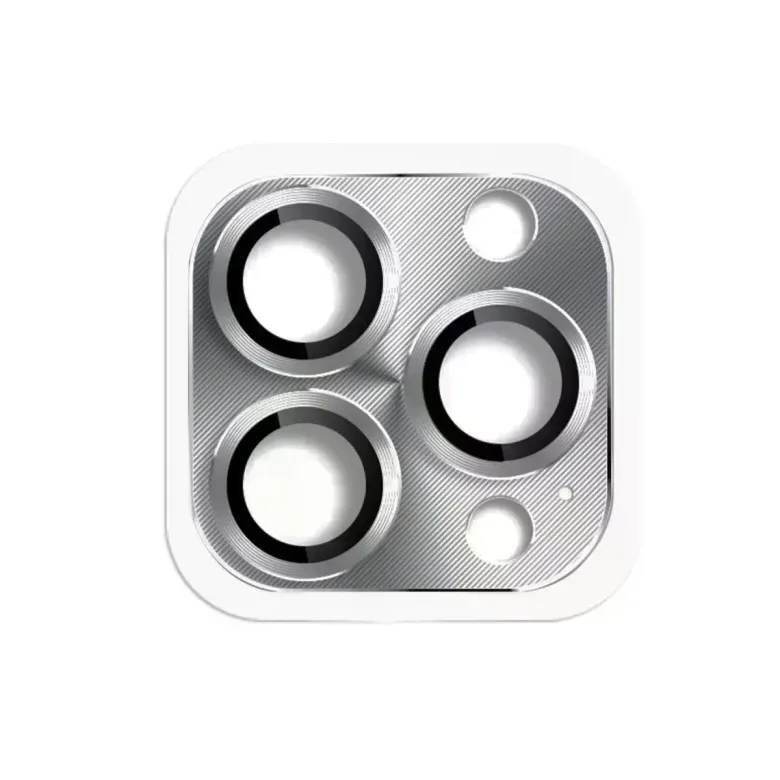 İphone 16 Pro Max Pers Alüminyum Kamera Lens - Gri