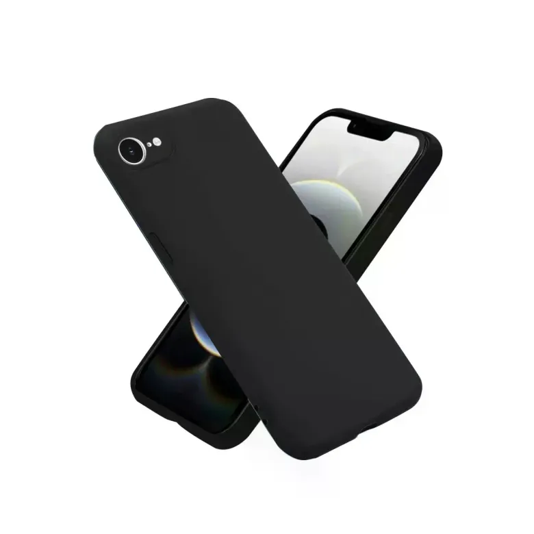 İphone 16e Kılıf First Silikon - Siyah