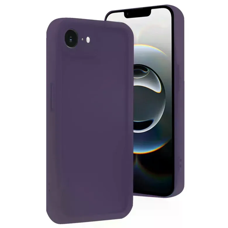 İphone 16e Kılıf Viera Silikon - Mor