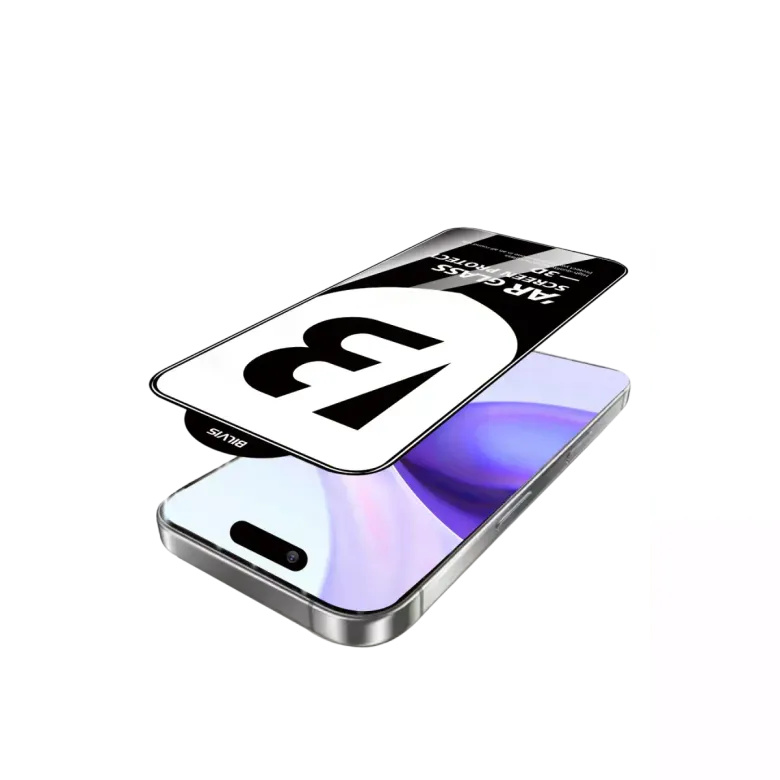 İphone 17 Air Bilvis 5d Super Clear Diamond Cam Ekran Koruyucu