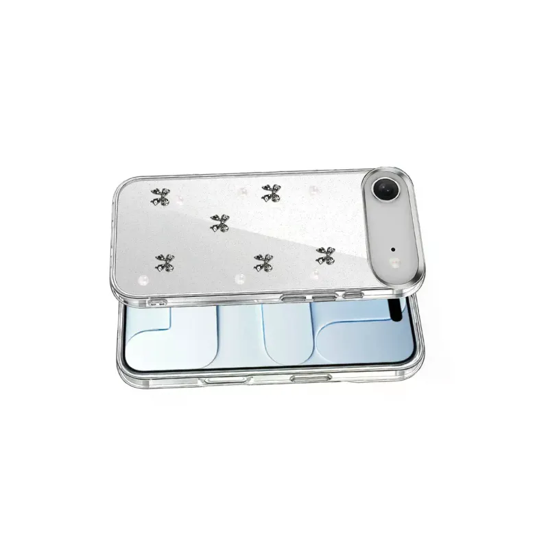 İphone 17 Air Fiyonk Desenli Kapak - Desen 8