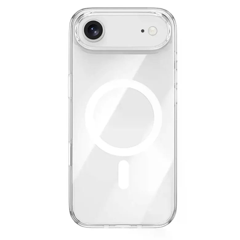 İphone 17 Air Kılıf Pc Real Magsafe Kapak - Şeffaf