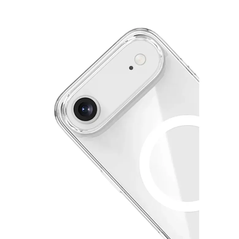 İphone 17 Air Kılıf Pc Real Magsafe Kapak - Şeffaf