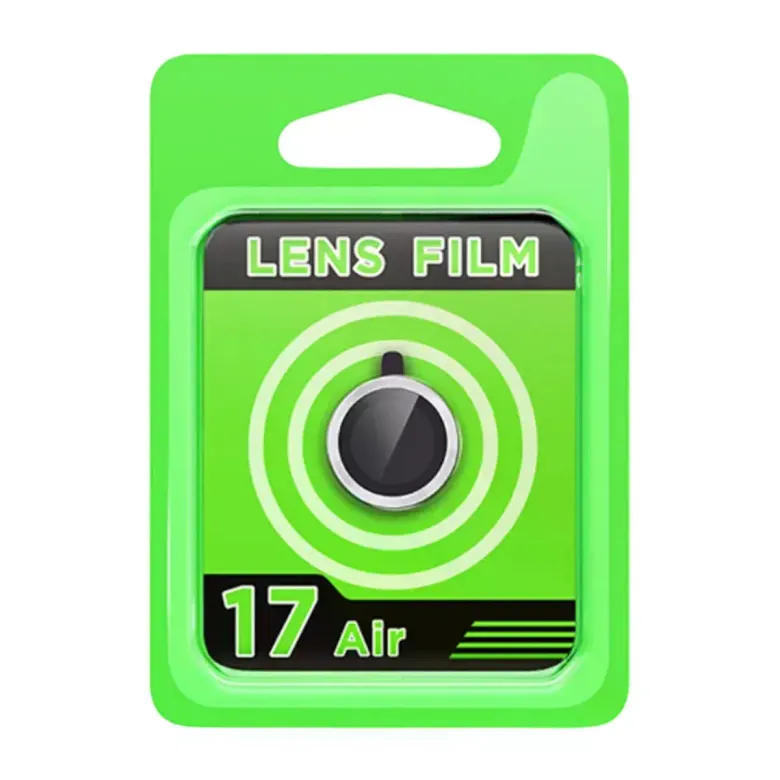 İphone 17 Air Raze Metal Kamera Lens - Gümüş