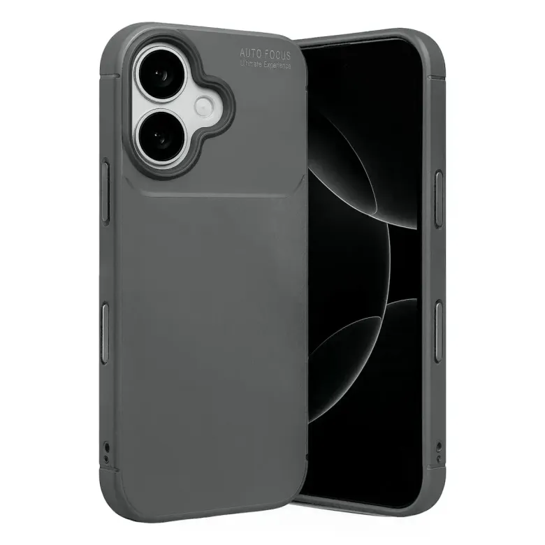 İphone 17 Auto Focus Karbon Kapak - Gri