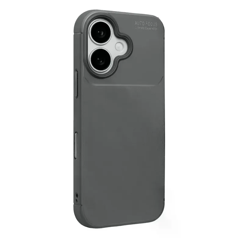 İphone 17 Auto Focus Karbon Kapak - Gri