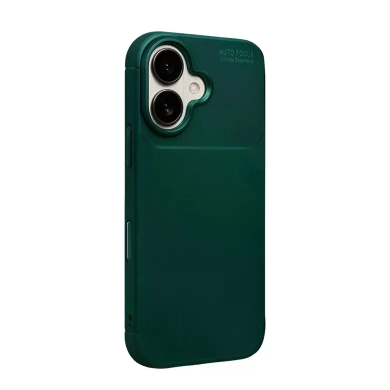 İphone 17 Auto Focus Karbon Kapak - Koyu Yeşil