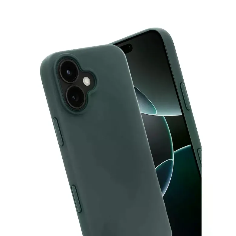 İphone 17 First Silikon - Koyu Yeşil