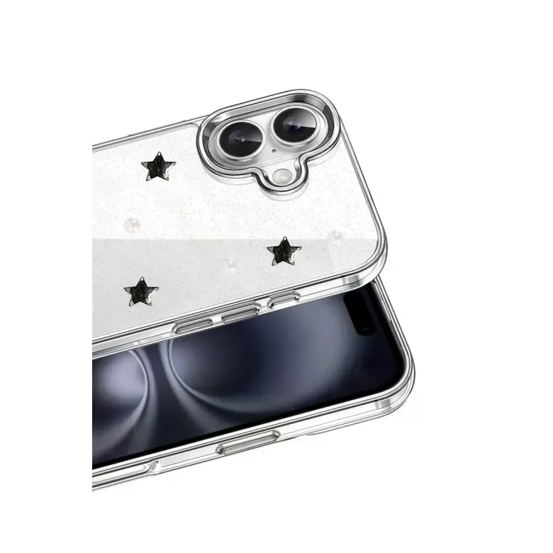 İphone 17 Fiyonk Desenli Kapak - Desen 7