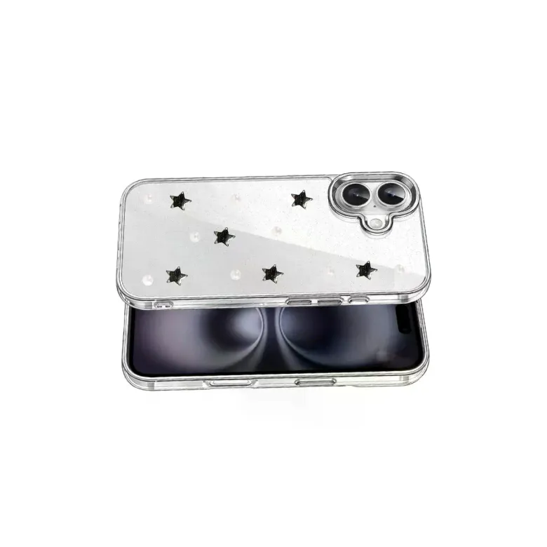 İphone 17 Fiyonk Desenli Kapak - Desen 7